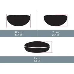 Quechua Brillendoos Case 560 Zwart -Quechua Verkoop brillendoos case 560 zwart 4