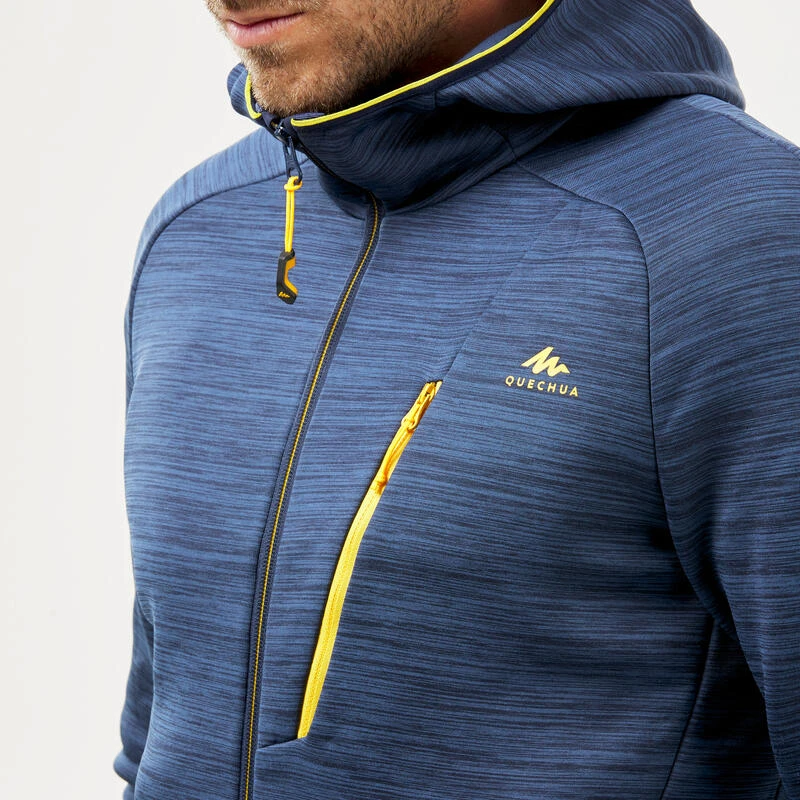 Quechua Dunne Fleece Wandeljas Voor Heren MH900 7 Quechua Dunne Fleece Wandeljas Voor Heren MH900 - Afbeelding 5
