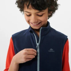 Quechua Fleece Bodywarmer Voor Wandelen Kinderen MH150 Grijsblauw 7-15 Jaar -Quechua Verkoop fleece bodywarmer voor wandelen kinderen mh150 grijsblauw 7 15 jaar 4