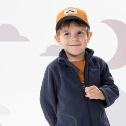 Quechua Fleece Jas Voor Wandelen MH150 Blauw Kinderen 2-6 Jaar -Quechua Verkoop fleece jas voor wandelen mh150 blauw kinderen 2 6 jaar 3