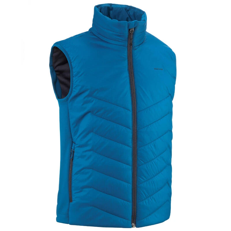 Quechua Gewatteerde Hybride Wandelbodywarmer Voor Kinderen Blauw 7-15 Jaar 3 Quechua Gewatteerde Hybride Wandelbodywarmer Voor Kinderen Blauw 7-15 Jaar