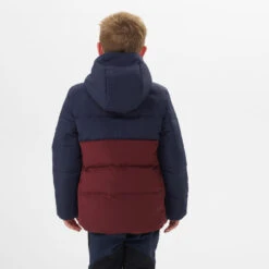 Quechua Gewatteerde Wandeljas Blauw En Bordeaux Kinderen 2-6 Jaar -Quechua Verkoop gewatteerde wandeljas blauw en bordeaux kinderen 2 6 jaar 3