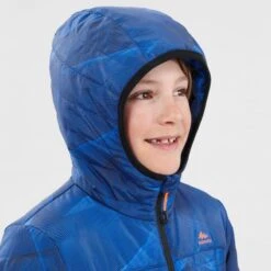 Quechua Gewatteerde Wandeljas Voor Kinderen MH500 Blauw 11 Quechua Gewatteerde Wandeljas Voor Kinderen MH500 Blauw -Quechua Verkoop gewatteerde wandeljas voor kinderen mh500 blauw 4
