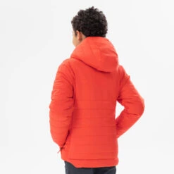 Quechua Hybride Gewatteerde Wandeljas Rood Kinderen 7-15 Jaar -Quechua Verkoop hybride gewatteerde wandeljas rood kinderen 7 15 jaar 3