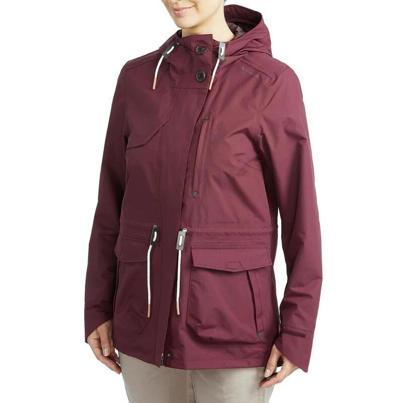 Quechua Regenjas Voor Wandelen Dames NH550 4 Quechua Regenjas Voor Wandelen Dames NH550 - Afbeelding 2