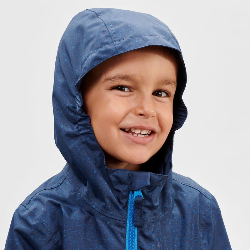Quechua Regenjas Voor Wandelen MH500 Kinderen 2-6 Jaar 7 Quechua Regenjas Voor Wandelen MH500 Kinderen 2-6 Jaar - Afbeelding 5