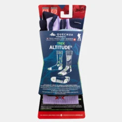 Quechua Sokken Trek Altitude Lila (1 Paar) -Quechua Verkoop sokken trek altitude lila 1 paar 4