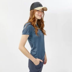 Quechua T-shirt Voor Bergwandelen Dames MH100 -Quechua Verkoop t shirt voor bergwandelen dames mh100 3