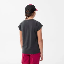Quechua Wandel T-shirt MH100 Donkergrijs Kinderen 7-15 Jaar 10 Quechua Wandel T-shirt MH100 Donkergrijs Kinderen 7-15 Jaar -Quechua Verkoop wandel t shirt mh100 donkergrijs kinderen 7 15 jaar 3
