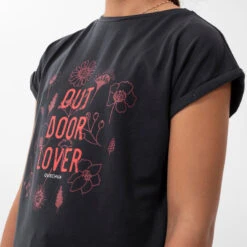 Quechua Wandel T-shirt MH100 Donkergrijs Kinderen 7-15 Jaar 11 Quechua Wandel T-shirt MH100 Donkergrijs Kinderen 7-15 Jaar -Quechua Verkoop wandel t shirt mh100 donkergrijs kinderen 7 15 jaar 4