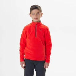 Quechua Wandelfleece MH100 Rood Kinderen 7-15 Jaar -Quechua Verkoop wandelfleece mh100 rood kinderen 7 15 jaar 2
