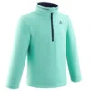 Quechua Wandelfleece MH100 Turquoise Kinderen 2-6 Jaar -Quechua Verkoop wandelfleece mh100 turquoise kinderen 2 6 jaar