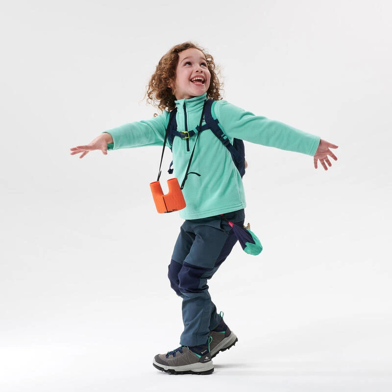 Quechua Wandelfleece MH100 Turquoise Kinderen 2-6 Jaar 6 Quechua Wandelfleece MH100 Turquoise Kinderen 2-6 Jaar - Afbeelding 4