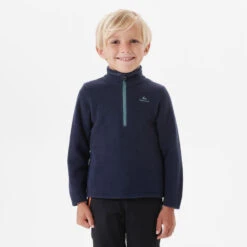 Quechua Wandelfleece Voor Kinderen MH100 Marineblauw 2-6 Jaar -Quechua Verkoop wandelfleece voor kinderen mh100 marineblauw 2 6 jaar 2