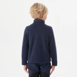 Quechua Wandelfleece Voor Kinderen MH100 Marineblauw 2-6 Jaar -Quechua Verkoop wandelfleece voor kinderen mh100 marineblauw 2 6 jaar 3