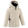 Quechua Wandelfleece Voor Kinderen MH500 Beige 2-6 Jaar -Quechua Verkoop wandelfleece voor kinderen mh500 beige 2 6 jaar