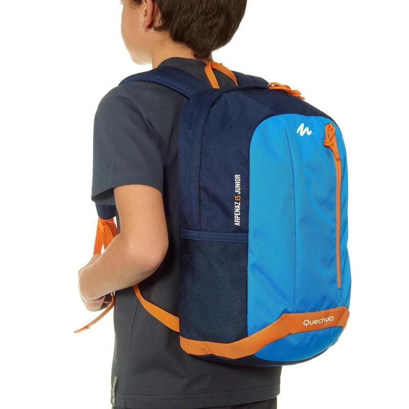Quechua Wandelrugzak Voor Kinderen MH500 15 Liter Blauw 4 Quechua Wandelrugzak Voor Kinderen MH500 15 Liter Blauw - Afbeelding 2