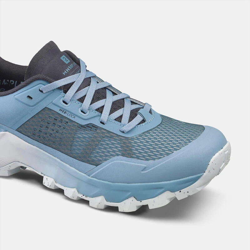 Quechua Wandelschoenen Dames MH500 Lichtblauw 7 Quechua Wandelschoenen Dames MH500 Lichtblauw - Afbeelding 5