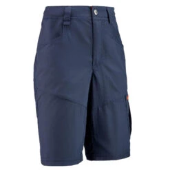 Quechua Wandelshort MH500 Marineblauw Kinderen 7-15 Jaar