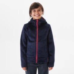 Quechua Warm Fleece Vest Voor Wandelen Kinderen MH500 Blauw 7-15 Jaar -Quechua Verkoop warm fleece vest voor wandelen kinderen mh500 blauw 7 15 jaar 2