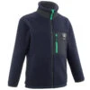 Quechua WARM FLEECE VEST VOOR WANDELEN KINDEREN MH500 MARINEBLAUW 7-15 JAAR