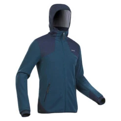 Quechua Warm Herenfleecejack Voor Wandelen SH500 X-WARM