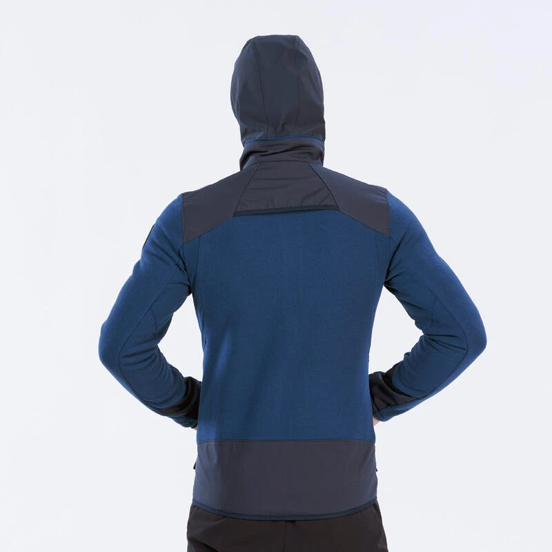 Quechua Warm Herenfleecejack Voor Wandelen SH500 X-WARM 6 Quechua Warm Herenfleecejack Voor Wandelen SH500 X-WARM - Afbeelding 4