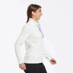 Quechua Warm Wandelshirt Met Lange Mouwen Voor Dames SH100 WARM -Quechua Verkoop warm wandelshirt met lange mouwen voor dames sh100 warm 3