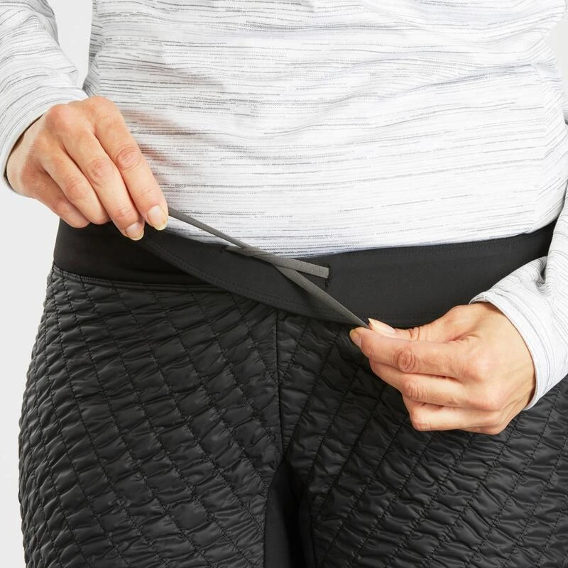 Quechua Warme En Waterafstotende Wandellegging Voor Dames SH500 WARM Zwart 7 Quechua Warme En Waterafstotende Wandellegging Voor Dames SH500 WARM Zwart - Afbeelding 5