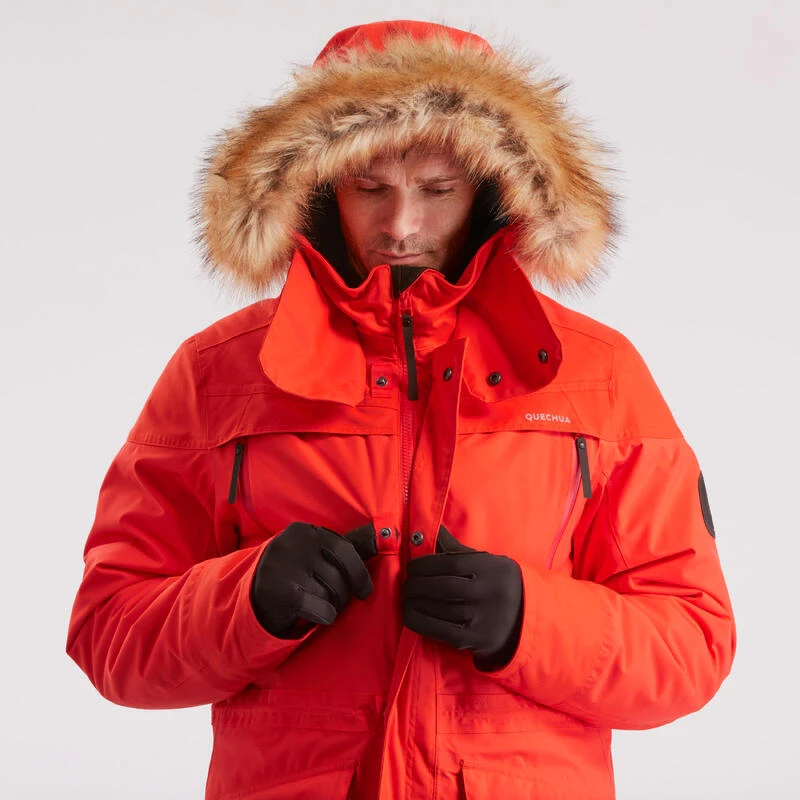 Quechua Warme En Waterdichte Wandelparka Voor Heren SH500 Ultra-warm 5 Quechua Warme En Waterdichte Wandelparka Voor Heren SH500 Ultra-warm - Afbeelding 3