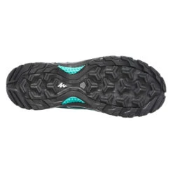 Quechua Waterdichte Bergwandelschoenen Voor Dames MH100 Mid Turquoise -Quechua Verkoop waterdichte bergwandelschoenen voor dames mh100 mid turquoise 4