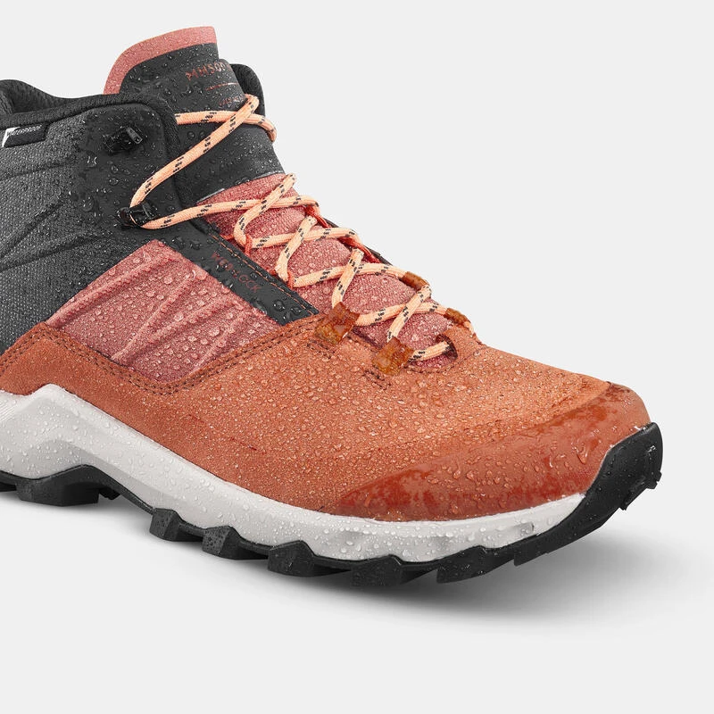 Quechua Waterdichte Bergwandelschoenen Voor Dames MH500 Mid Sepia 4 Quechua Waterdichte Bergwandelschoenen Voor Dames MH500 Mid Sepia - Afbeelding 2