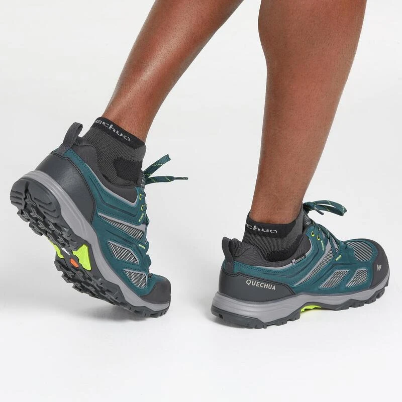Quechua Waterdichte Bergwandelschoenen Voor Heren MH100 Blauw 7 Quechua Waterdichte Bergwandelschoenen Voor Heren MH100 Blauw - Afbeelding 5