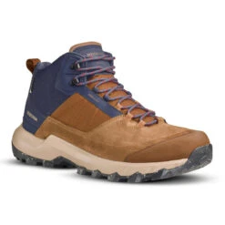 Quechua Waterdichte Bergwandelschoenen Voor Heren MH500 Mid Bruin