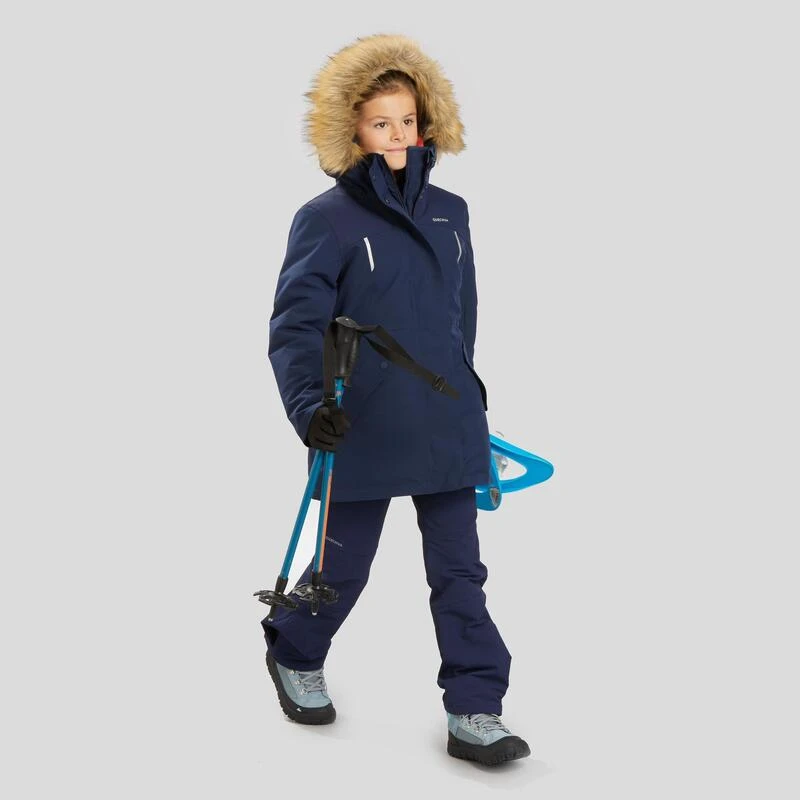 Quechua Waterdichte Winterparka Voor Wandelen Kinderen SH500 ULTRA-WARM -17°C 7-15 Jaar 4 Quechua Waterdichte Winterparka Voor Wandelen Kinderen SH500 ULTRA-WARM -17°C 7-15 Jaar - Afbeelding 2