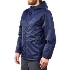 Quechua Winddichte En Waterafstotende Wandeljas Raincut Rits Heren -Quechua Verkoop winddichte en waterafstotende wandeljas raincut rits heren 2
